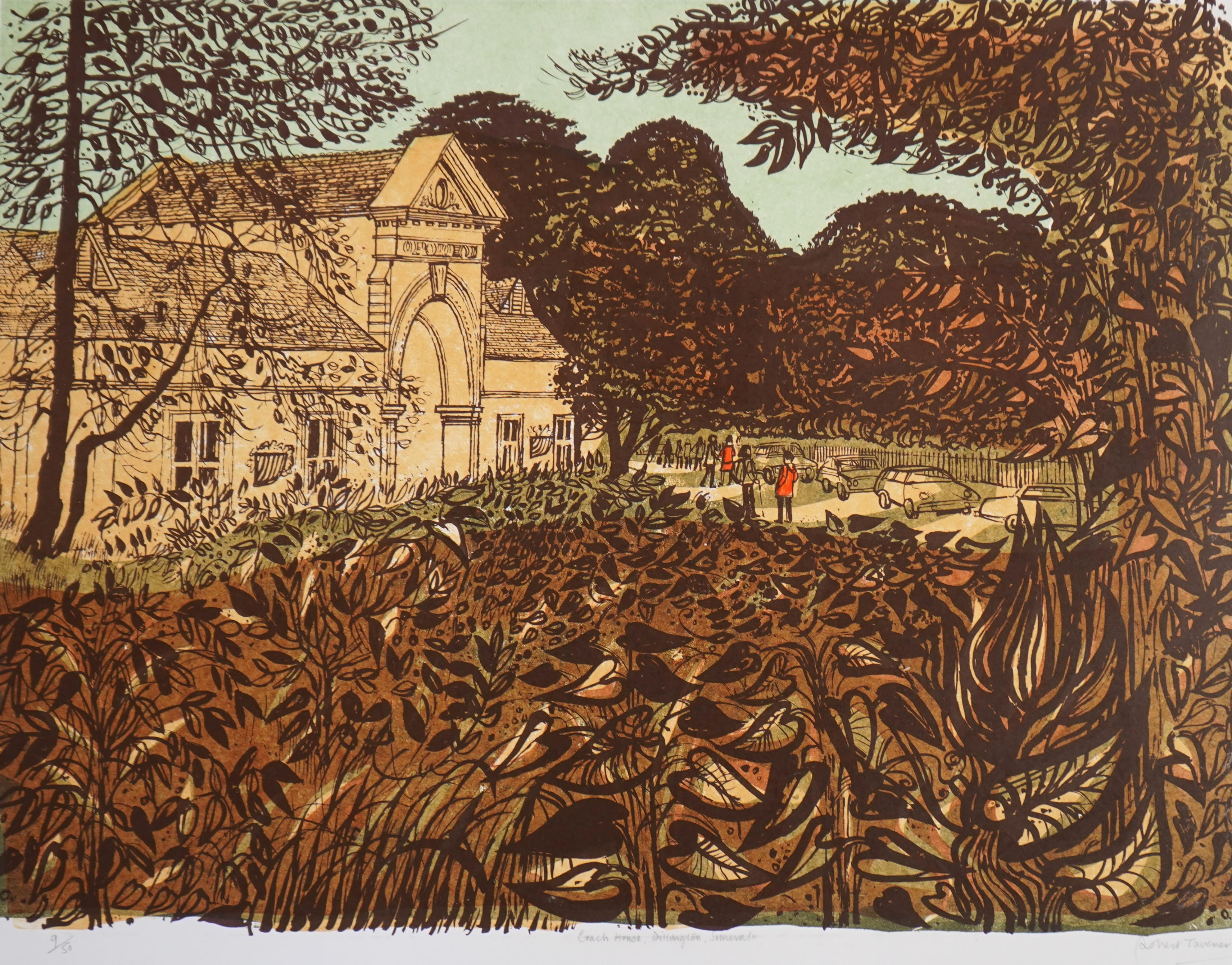 Robert Tavener RE, 1920-2004, 'Coach House, Dillington, Somerset'